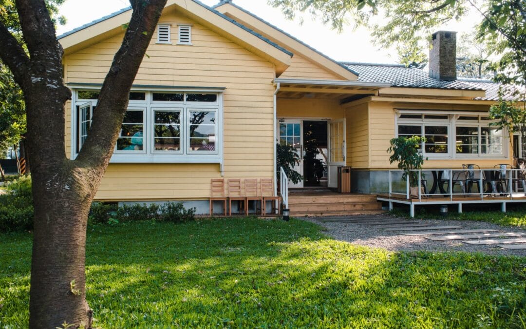 farmhouse-style home